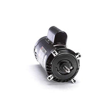 The Pool Supply Shop 2.5 Horsepower C Face Threaded Shaft Horizontal Pool Pump Motor 1.1 SF Black