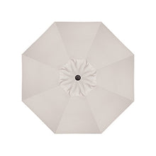 Treasure Garden 9ft Patio Umbrella - Outdoor Furniture Market Umbrella – Deluxe Auto-Tilt – Bronze Aluminum Frame (Sunbrella, Canvas)
