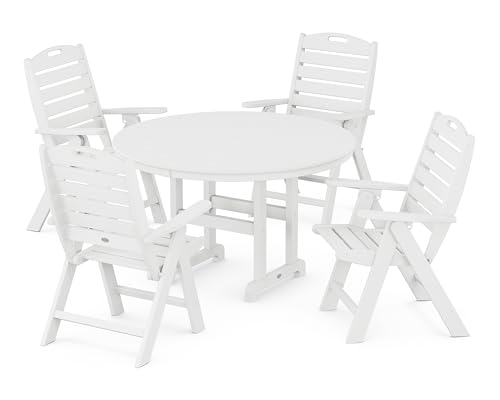POLYWOOD® Nautical Dining Set, White