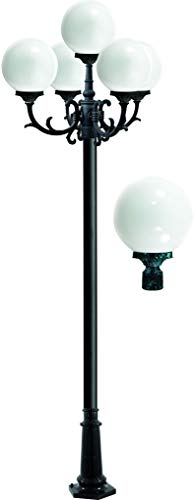 DABMAR LIGHTING INC GM2420-VG Fixture,Post,2420,VG,Emily,5 Light