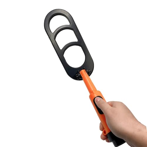 UYCVT Metal Detector, Waterproof Metal Detector Folding Version Pulse Coil Underwater Pulse Scan Pinpointer Detecting