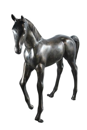 Nifao Arabian Colt Aluminum, Horse Medium Bronze Statue, 50"L x 15"W x 52"H