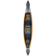 MIOBER Adventure and Fishing Kayaking Inflatable Boat Casual Bags and Kayak Black
