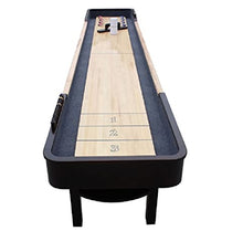 Blue Wave Hathaway Merlot 9' Shuffleboard Table Espresso Natural