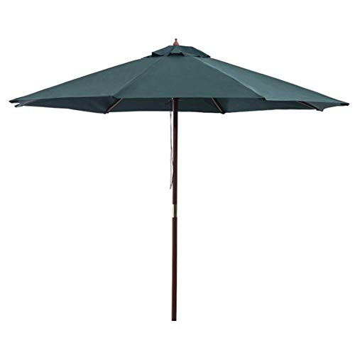 XYWGBMS 2.7M Garden Outdoor Patio Sun Shade, Large Garden in Aluminium Umbrella Canopy Lightweight Sturdy UV Protective for Beach/Pool/Patio/Outdoor Shelter Tent