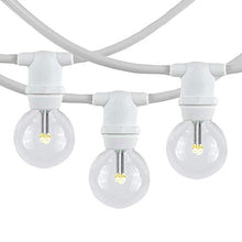 Novelty Lights 100 Ft Warm White LED G30 Globe Outdoor String Lights