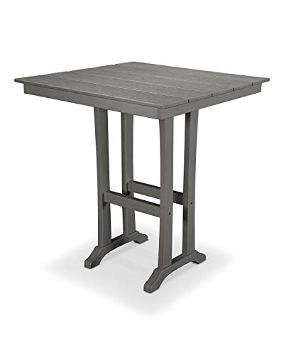 Trex Outdoor Furniture™ Farmhouse Trestle 37" Bar Table in Stepping Stone