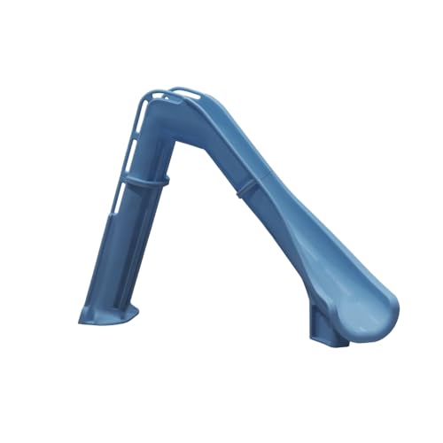 Global Pool Products Bad Axe X7 Slide Blue Quartz Right