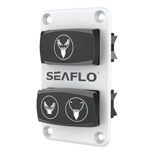SEAFLO 12V Deluxe Flush Fresh Water Electric Marine Toilet White