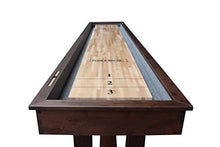 Empire USA Plank & Hide - Lucas Shuffleboard Table (12') Nutmeg