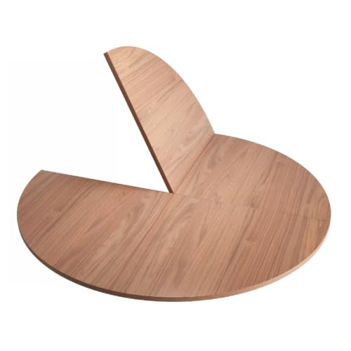 GRRICEPL Wood Round Foldable Table Top Only Large Portable Tabletop