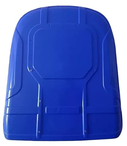Universal Tractor Canopy and Sun Shade Roof, Weather-Resistant Hard Top Cover with Internal Support Frame for Riding Lawn Mowers and Utility Tractors，Blue