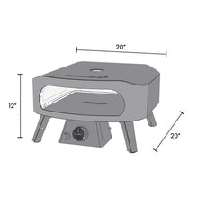 Cozze 13" Classic Portable Outdoor Pizza Oven | Propane Gas