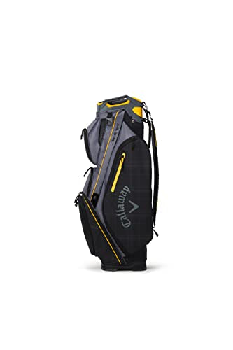 Callaway Golf ORG 14 Mini Cart Bag Graphite/Black Plaid/Golden