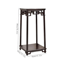 M3b6G8p1 bonsai pot stand Indoor Home Redwood Display Base