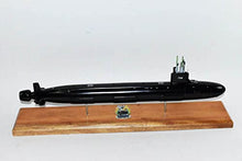 Squadron Nostalgia LLC USS North Dakota SSN-784 Submarine Model 20" Mahogany Black