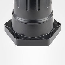 iumLeap Outdoor Lamp Post Light,210Cm 82.67In Outdoor Garden Pillar Post Light Aluminum Path Pillar Lamp Glass Lantern 2-Head Bollard Path Lamp Wate(Black-290CM(114.17in))