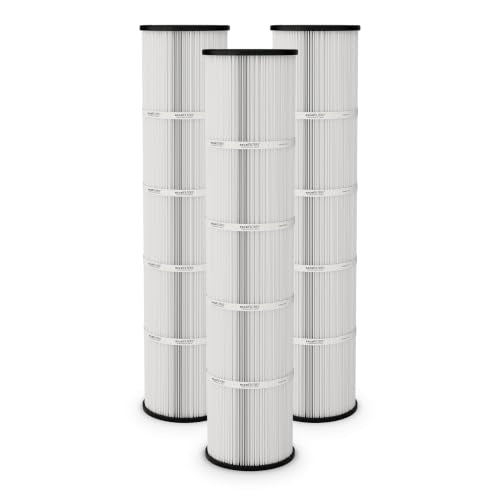 Excel Replacement Pool Filters for Jacuzzi Tri-clops TC-600 (Round) | Replaces C-7452, FC-1494 and PJC-180-M4 Cartridges | XLS-789 3PACK Filters