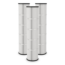 Excel Replacement Pool Filters for Jacuzzi Tri-clops TC-600 (Round) | Replaces C-7452, FC-1494 and PJC-180-M4 Cartridges | XLS-789 3PACK Filters