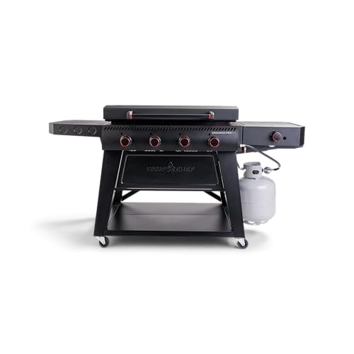Camp Chef Gridiron Pro 36 Flat-Top Grill with Side Burner