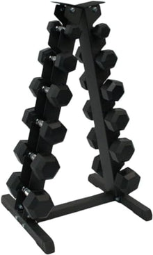 Gronk Fitness A Frame Dumbbell Rack Black