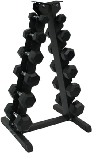Gronk Fitness A Frame Dumbbell Rack Black