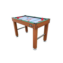KICK Hexad 48″ 6-in-1 Multi Game Table Brown