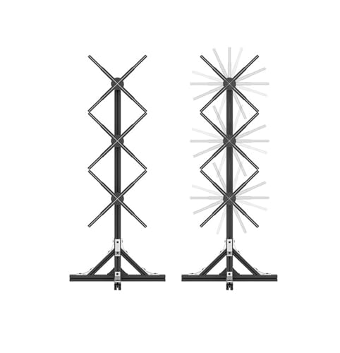 YHMMYSHX High Resolution 3D Hologram Fan 3x50cm LED Holographic Display Outdoor Advertising Splicing Projector for Business Store Signs, Bar Easy to Change Video