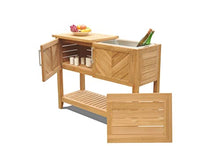 Ventura Teak Console Table Grade A Teak Wood Outdoor Patio #23VeCn