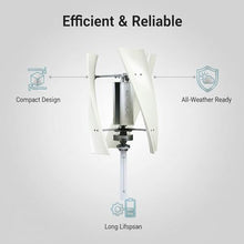 AISINILALAO 6800W Vertical Wind Turbine Generator 220V-12V Low Noise