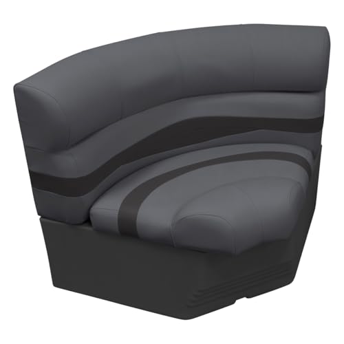 RestorePontoon Bow Radius Pontoon Corner 32" Slate Dark Neutral