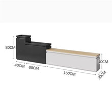YUHUAWF Garden Bench Planter Box with Bench Seat Outdoor Combined Splicable Planter Box with Bench