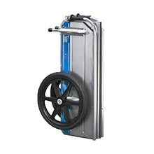 Tipke Manufacturing Company Foldit Do It All Aluminum Folding Cart, Blue Stripe and 5800 Bicycle Hitch for Foldit Marine Utility Cart