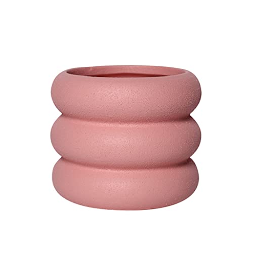 BBYYDS Porcelain Succulent PlanterFlowerpots Home Accessories Ceramic Round Planter