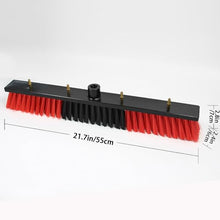 Window Cleaning Equipment with 55 cm Extended Brush Head, Photovoltaic Panel Cleaning Kit, 180°Flexible Rotate Brush Head, for Cleaning Solar Photovoltaic Panels,12m(39ft)