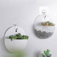 SDREYKUF Wall-Hanging Flower Plants Pot Levitating Plant Vase Home Decoration Wall Storage Organizer Pots Accessories