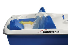 SUNDOLPHIN Sun Slider 5 Seat Pedal Boat with Canopy Blue