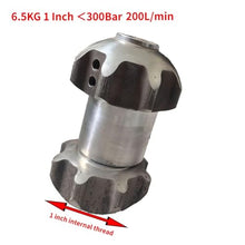 High Pressure Sprinkler Cleaning Car Accessories Pipeline Dredging Water Mouse Sewer Stainless Steel Ceramic Hole(6.5KG 1 Inch 200L)