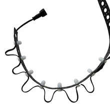 AMNOUR 1000pcs 50ct/100ct LB1908 IC RGB Bullet Flat Gumdrop Pixel String Light DC12V 18AWG Black 3Pin 10cm Wire IP68(1000 Pixels 50ct,XConnect Pigtails)
