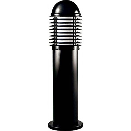 Dabmar Lighting D3391-B Powder Coated Cast Aluminum Bollard, Black