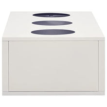 TEKGHUT Sliding Door Cabinet with Planter Box, Light Gray Steel Storage Cabinet with 2 Adjustable Shelves and Lock for DVDs, Books, Plants