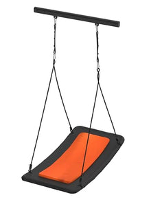 Vuly 360 Pro Max C3-3 Bay Metal Swing Set with Cubby House Black