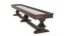 Empire USA Plank & Hide - Beaumont Shuffleboard Table (12') Silvered Oak