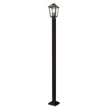 Z-Lite Outdoor Post Light 531PHBS-536P-ORB Oil Rubbed Bronze