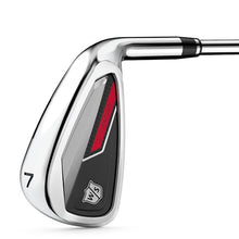 WILSON Staff Golf Clubs Dynapower Iron Set 5-SW GW Steel for Men Silver