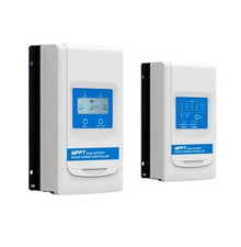 SHIHUANI 20A/30A Voltage 12V/24V Dual Battery MPPT Solar Charge Controller for Off Grid Solar System RVs Boats Max 100V Panels(Only Controller,10A_12V 24V)