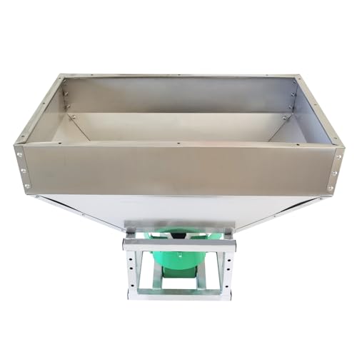 HayWHNKN Broadcaster Spreader Stainless Steel ATV Spreader 42.3gal Fertilizer Spreader Fertilizer Spreader Fertilizer Spreading Machine 12V