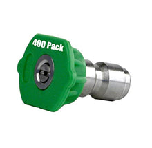 (400) Erie Tools 4.5 Stainless Steel Orifice 25 Degree 1/4in. Quick Connect 4000 PSI High Pressure Washer Spray Nozzle Tips