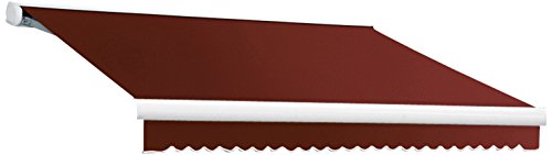 Awntech Retractable Awning Right Motor 20'W x 10" D x 10" H Terra Cotta