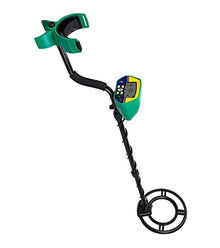 JDXQBLD Metal Detector with 10" Waterproof Search Coil, Easy Installation Metal Detecting Tool, Portable Handheld LCD Display Screen Metal Detector Practical and Convenient